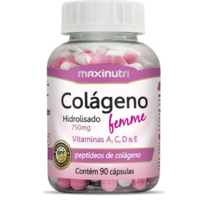 Colágeno Hidrolizado Femme Maxinutri 90 Cápsulas - Imagen 1