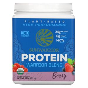 Proteína Sunwarrior Orgánica Berry - Imagen 1