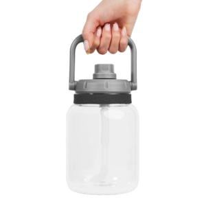 Botella con Pajilla Juggler (1.5 L) Gris - Imagen 3