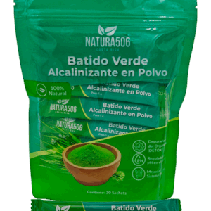 BATIDO VERDE ALCALINIZANTE POLVO 30UNIDS 1751 AGRONG