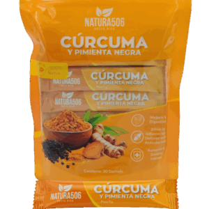 CURCUMA/PIMIENTA NEGRA POLVO 30UNIDS 1713 AGRONG - Imagen 1