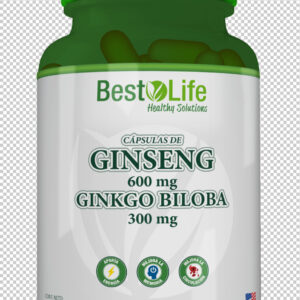BESTLIFE GINSENG C/GINKGO BILOBA 60CAPS BELI039 0394(GF)