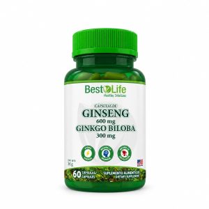 BESTLIFE GINSENG C/GINKGO BILOBA 60CAPS BELI039 0394(GF)
