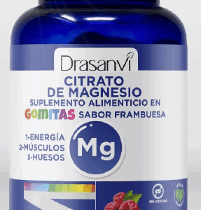 CITRATO DE MAGNESIO EN GOMITAS sabor a frambruesa