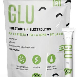 Bebida Hidratante Glu sabor Agua de Coco x20 4grs 3279