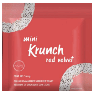Mini Obleas Kalan Krunch Sabor Red Velvet - Imagen 1