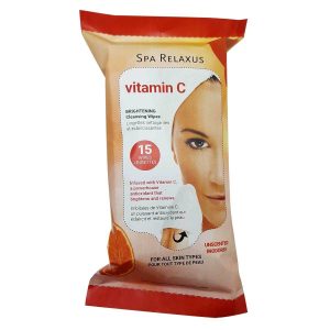 Toallitas Limpiadoras Faciales Vitamina C