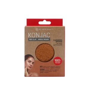 Esponja Konjac Arcilla Roja