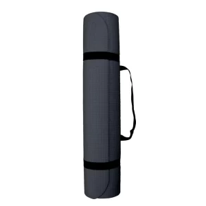 Mat de Yoga Grueso De PVC (Gris)