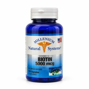 Biotina 5000 mcg 100 soft Millenium