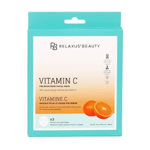 Mascarillas faciales de vitamina c